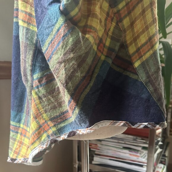 BDG Urban Outfitters Long Sleeve Button Down, Plaid Flannel, Womens M - Picture 6 of 10